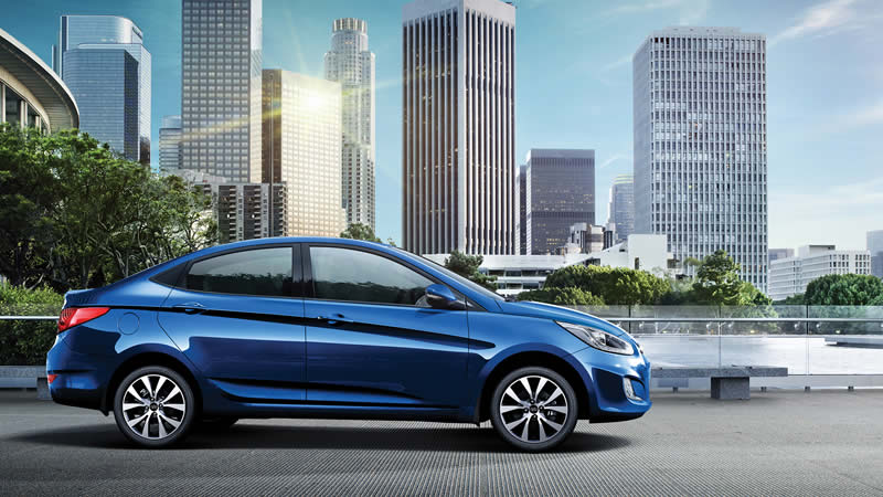 Hyundai Accent Blue